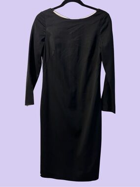 Banana Republic Slit-Sleeve Sheath Dress / LBD / Size 0 / CBK minimalism / NEW
